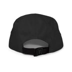 FORGE House Register Cap in Schwarz, Rückenansicht mit Verschluss-Details