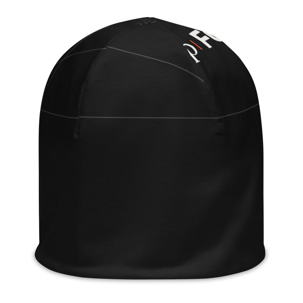 forge INDEX 35 — Rundlauf 07 · AOP Beanie – Printful-Mockup 2