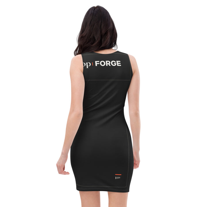forge INDEX 35 — Körperlinie 03 · Bodycon Dress – Printful-Mockup 2