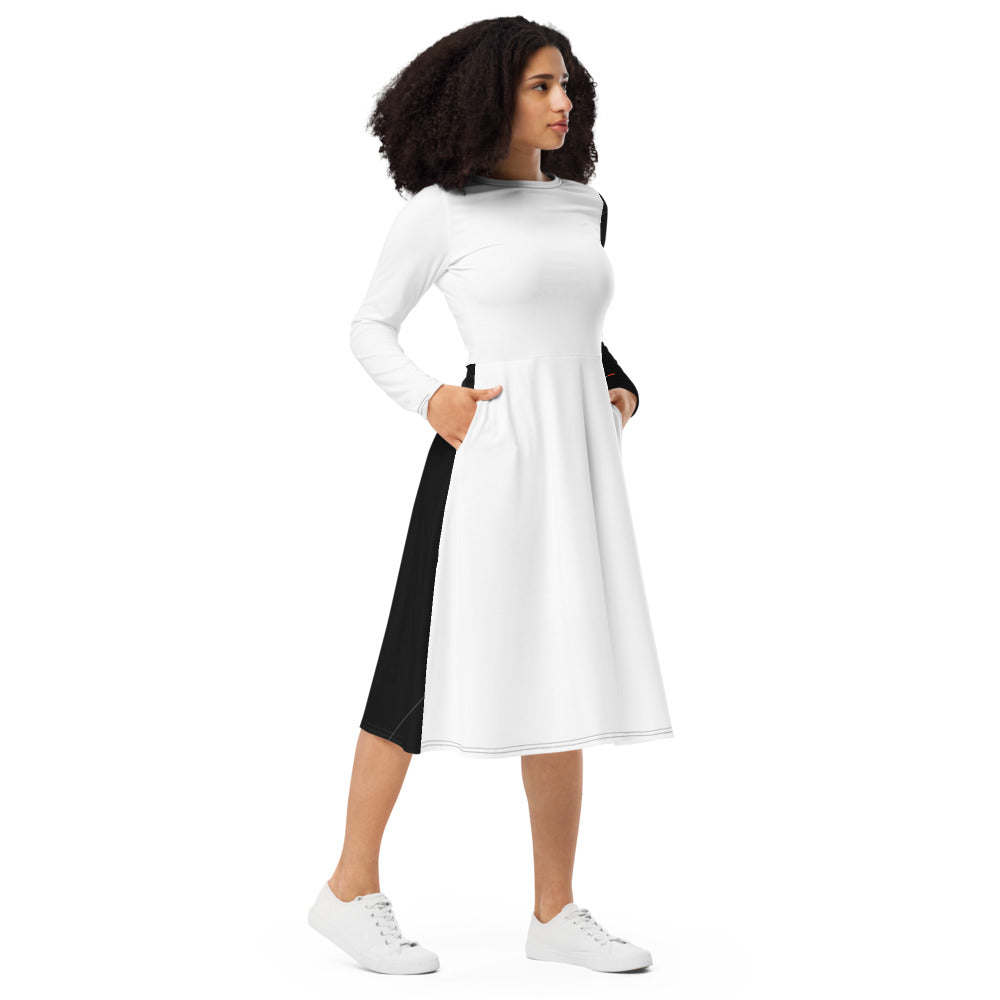 forge INDEX 35 — Langform 06 · Midi Dress – Printful-Mockup 3