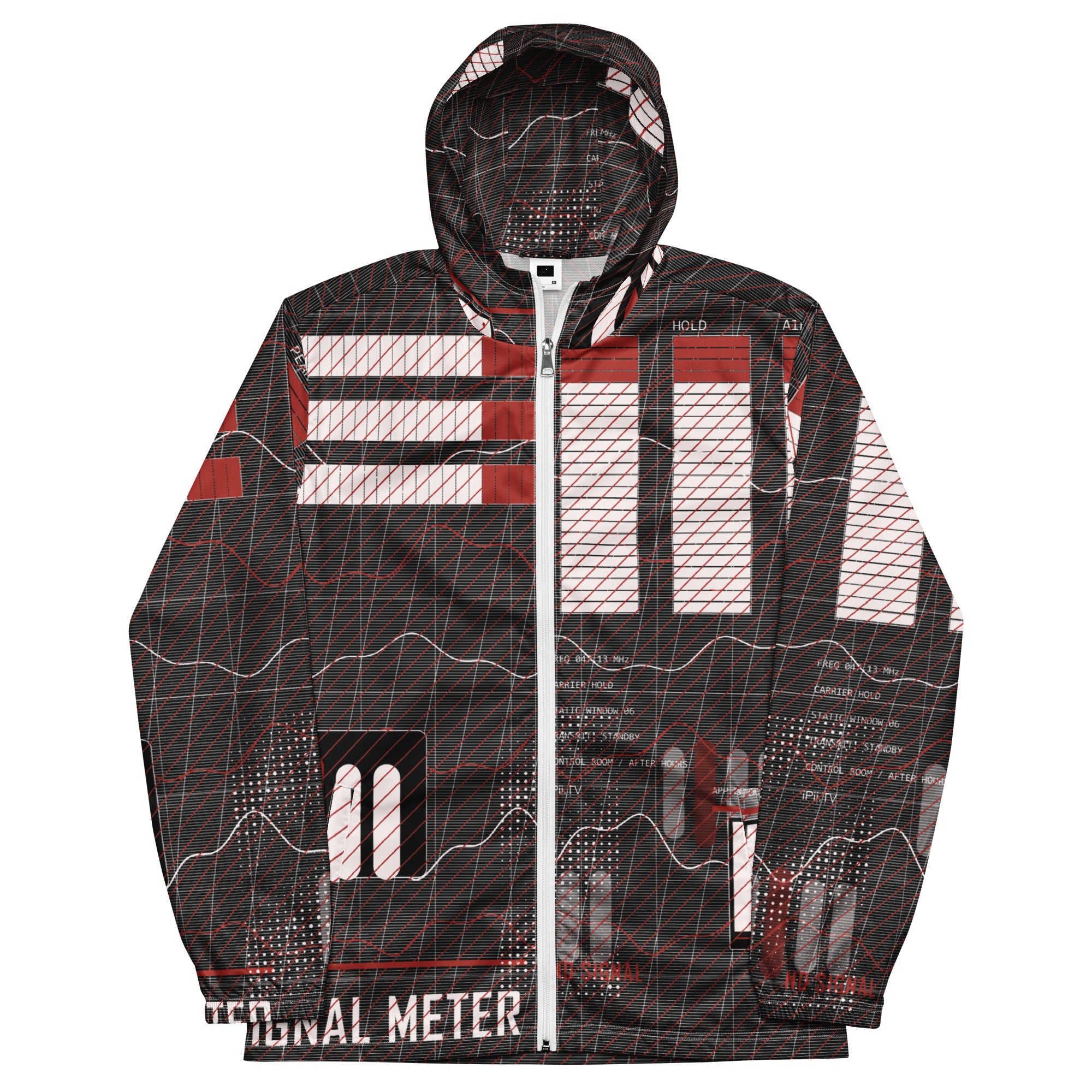 iPii.TV — Signal Grid Windbreaker — Produktansicht 1