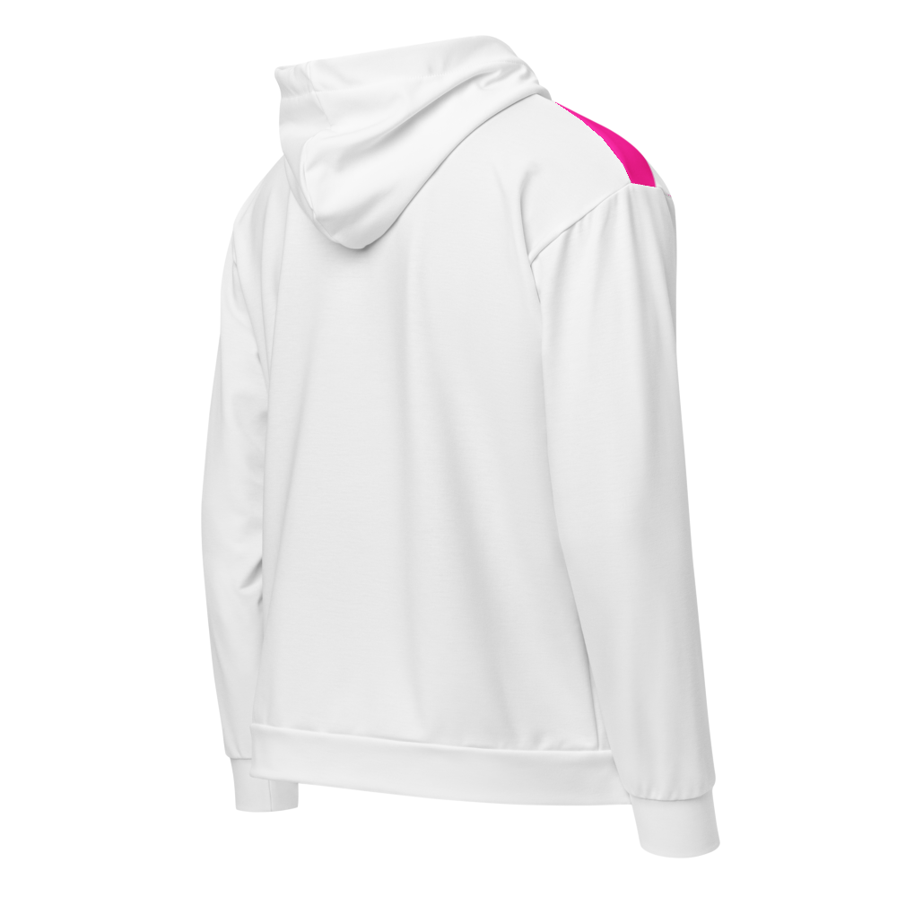 WOXWILD All-over Zip-Hoodie — Nachtdruck, durchgehend — Rückansicht · dropFORGE