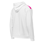 WOXWILD All-over Zip-Hoodie — Nachtdruck, durchgehend — Rückansicht · dropFORGE