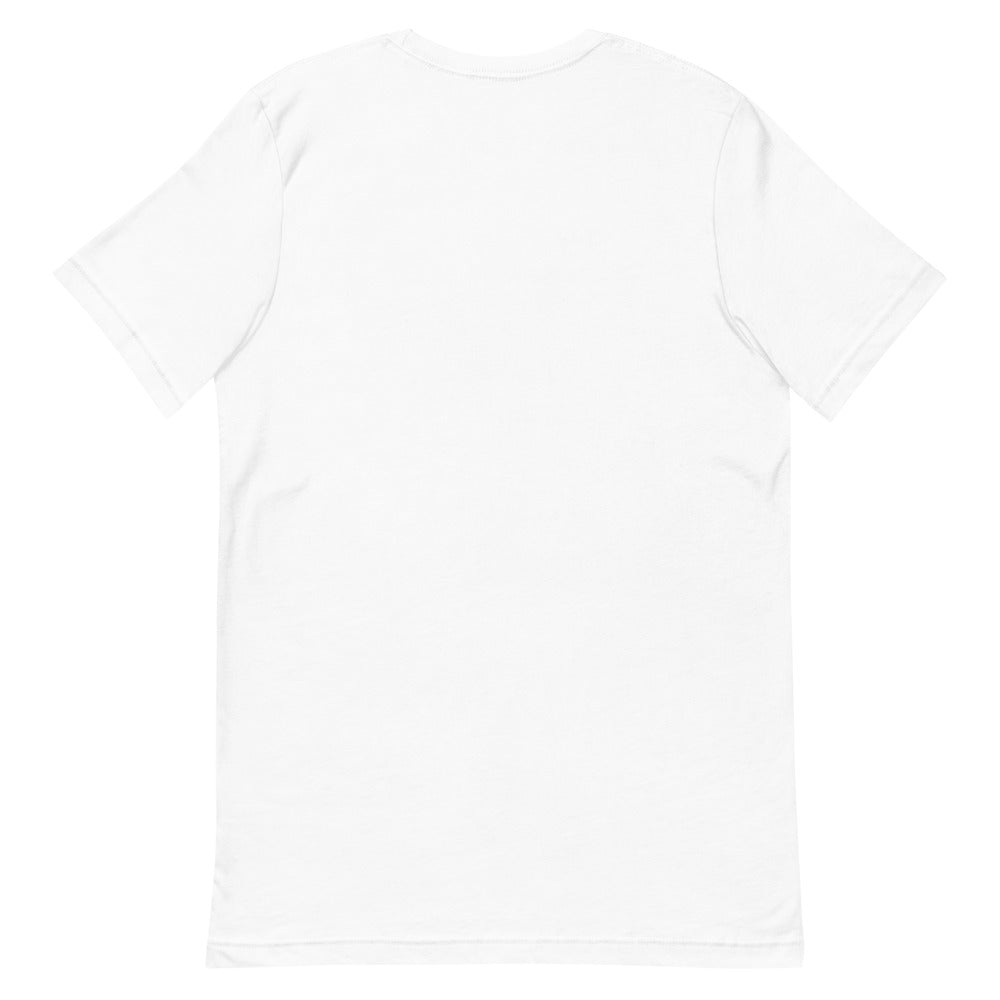 forge standard House Mark Tee in Weiß – klare Rückansicht