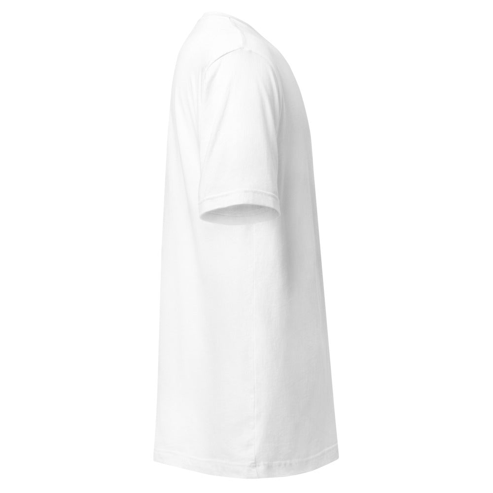 forge standard House Mark Tee in Weiß – rechte Seitenansicht