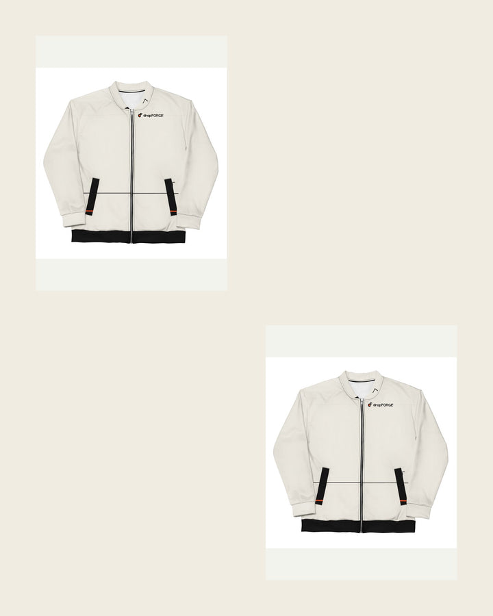 dropFORGE Studio Mockup - Gallery Wall Mockup - forge standard — House Alloy Hinge 02 Bomber Jacket