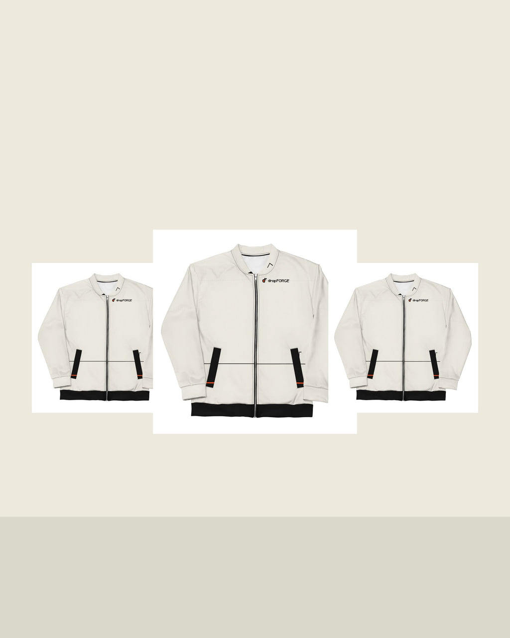 dropFORGE Studio Mockup - Inventory Strip Mockup - forge standard — House Alloy Hinge 02 Bomber Jacket