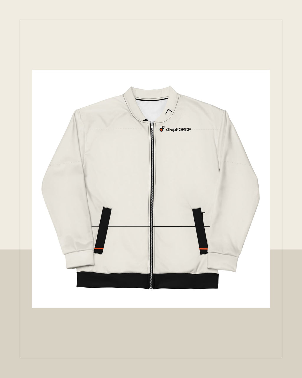 dropFORGE Studio Mockup - Studio Stage Mockup - forge standard — House Alloy Hinge 02 Bomber Jacket