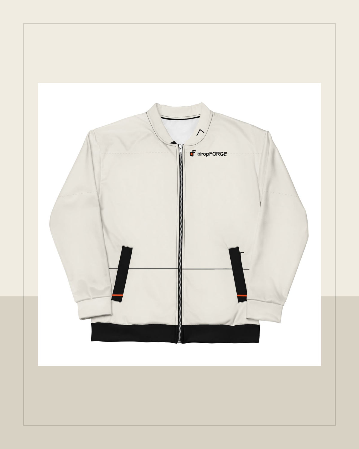 dropFORGE Studio Mockup - Studio Stage Mockup - forge standard — House Alloy Hinge 02 Bomber Jacket