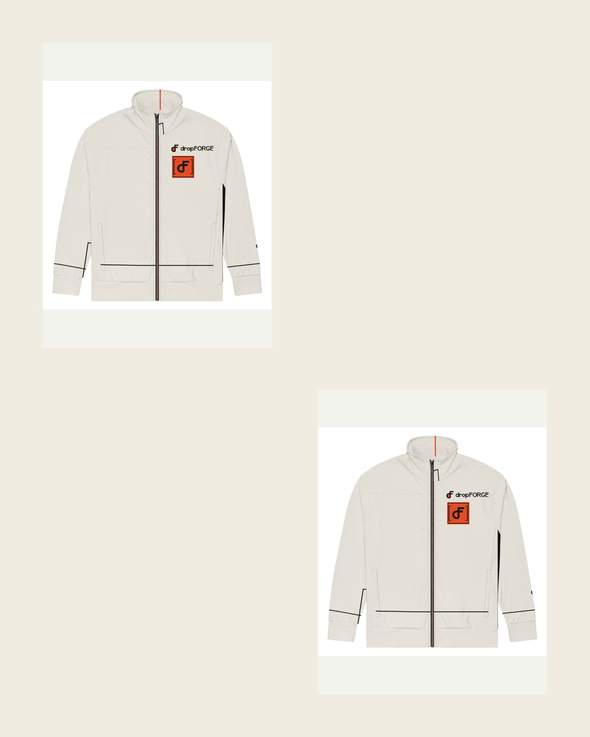 dropFORGE Studio Mockup - Gallery Wall Mockup - forge standard — House Alloy Register 02 Track Jacket