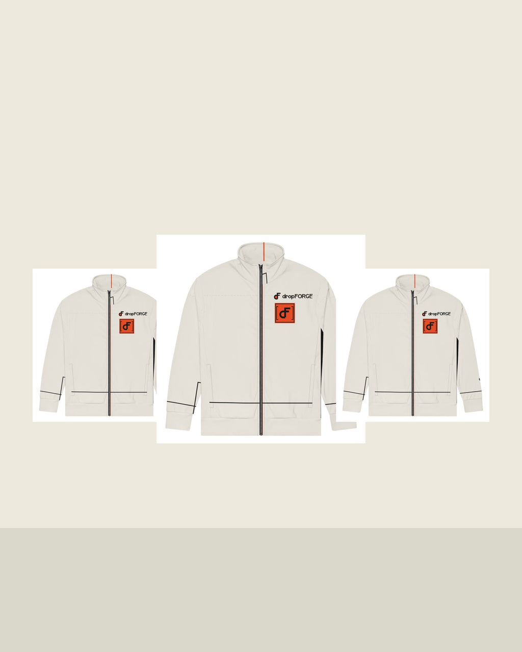 dropFORGE Studio Mockup - Inventory Strip Mockup - forge standard — House Alloy Register 02 Track Jacket