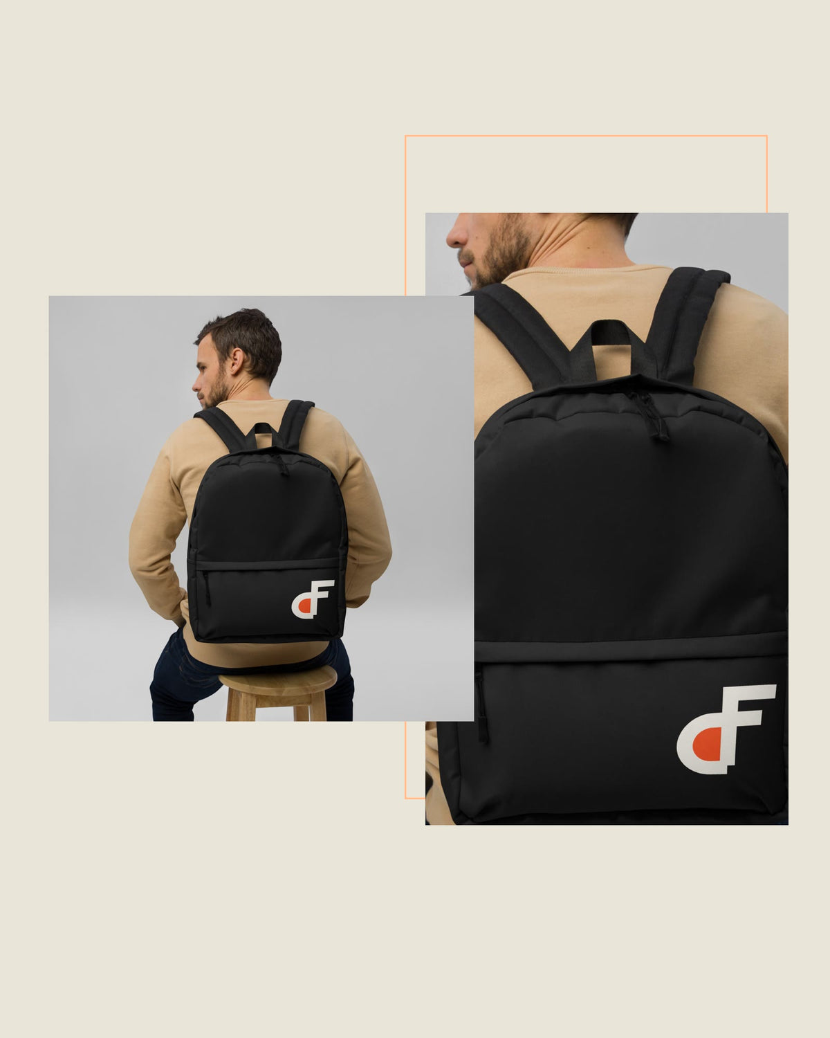 dropFORGE Studio Mockup - Detail Board Mockup - forge standard — House Mark Rucksack