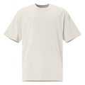 WOXWILD Studio Boxy Tee — Ghost-Fuchs auf Sand — Hauptansicht