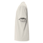 WOXWILD Studio Boxy Tee — Ghost-Fuchs auf Sand — Produktansicht 2