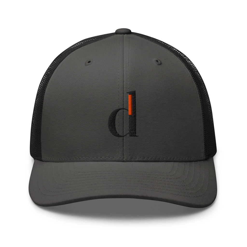 forge signature Spätschicht 01 Cap in Charcoal und Schwarz, Vorderansicht
