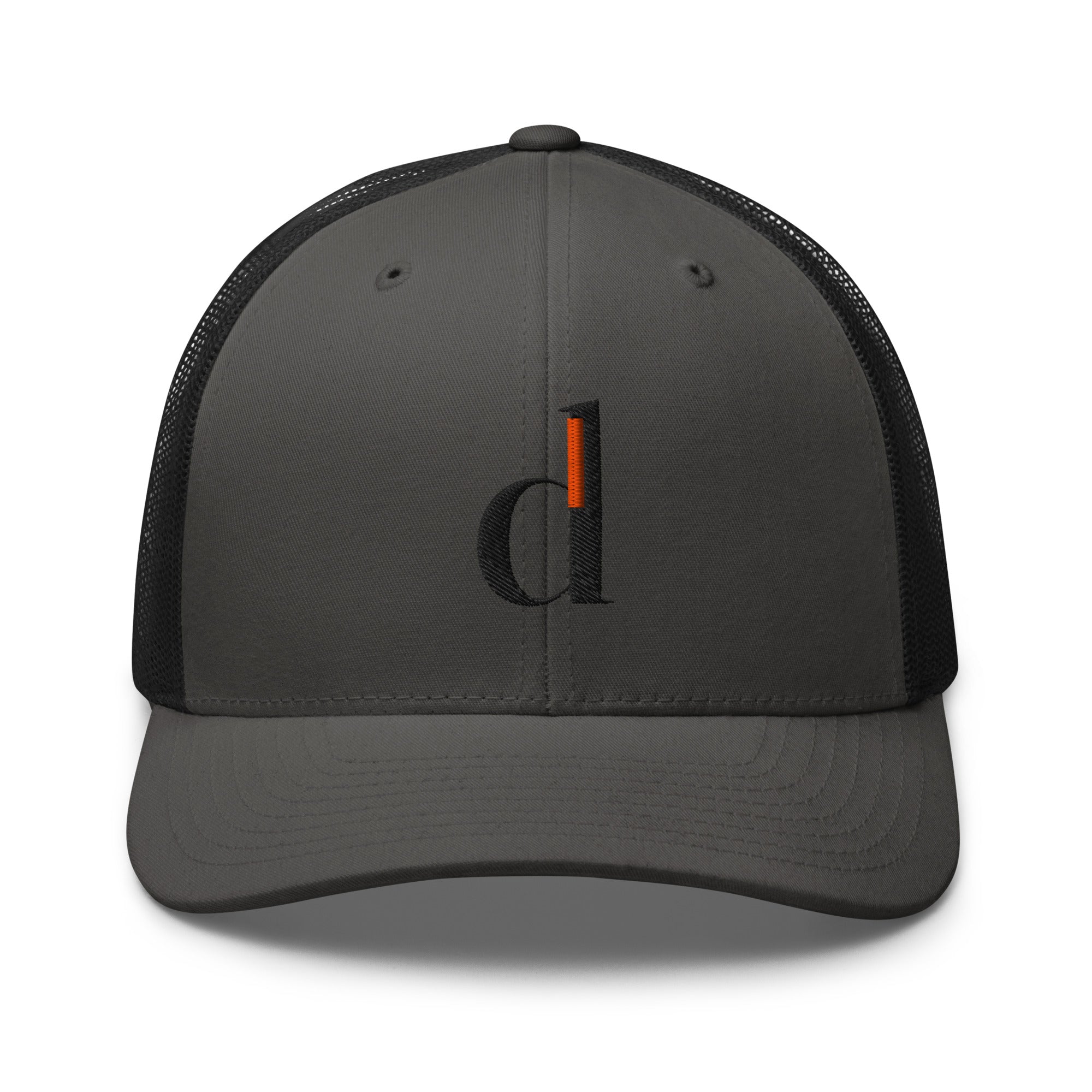 forge signature Spätschicht 01 Cap in Charcoal und Schwarz, Vorderansicht