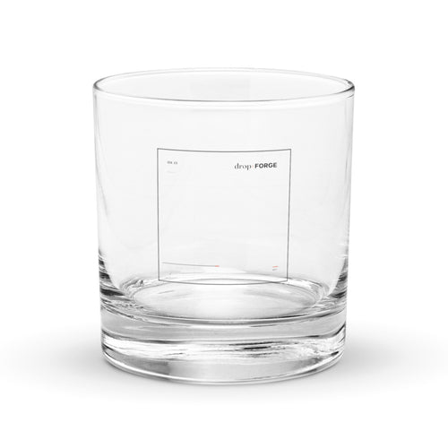 forge INDEX 35 — Gussglas 23 · Rocks Glass – Printful-Mockup 1
