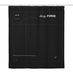 forge INDEX 35 — Dampfwand 28 · Shower Curtain – Printful-Mockup 1