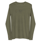 waymark Field Longsleeve 01 in Military Green – gerade Frontansicht