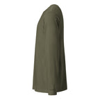 waymark Field Longsleeve 01 in Military Green – linke Seitenansicht