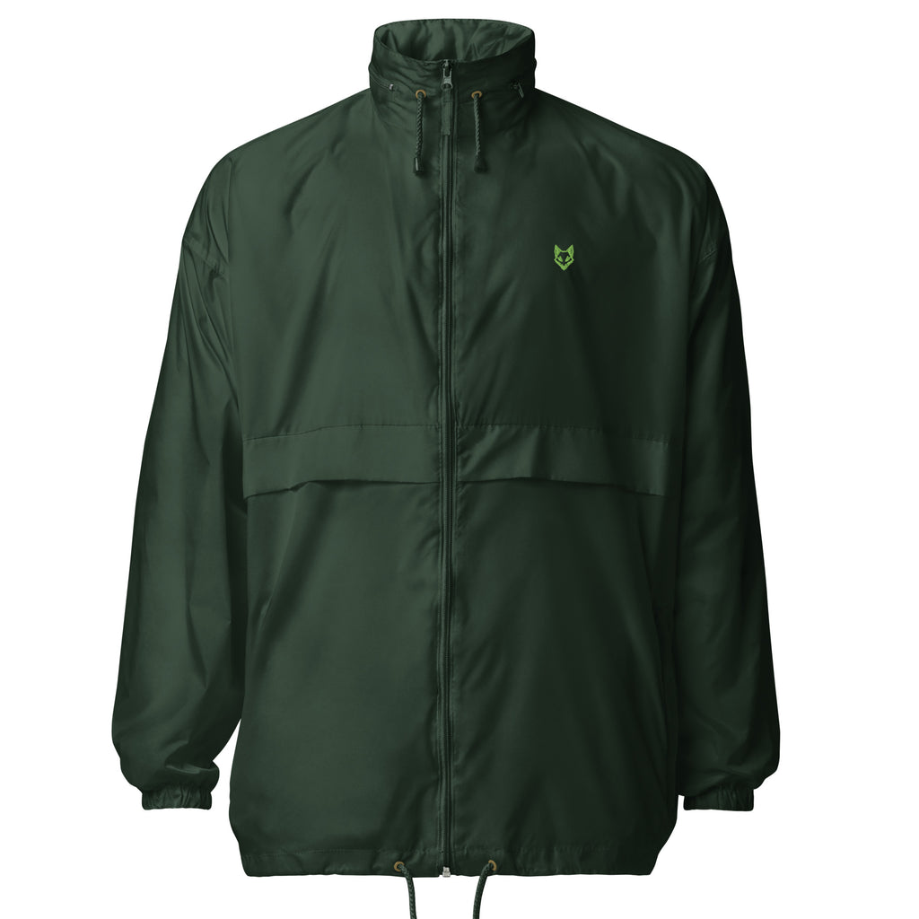 WOXWILD Warden Windbreaker — Forest Green — Hauptansicht