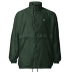 WOXWILD Warden Windbreaker — Forest Green — Hauptansicht