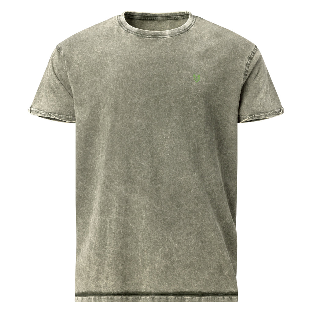 WOXWILD Signature Tee — Heavyweight, tonal gestickt — Hauptansicht