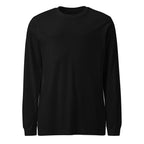 iPii.TV Off Hours Longsleeve in Schwarz, Sendelicht-Rot Motiv auf der Brust, Frontansicht