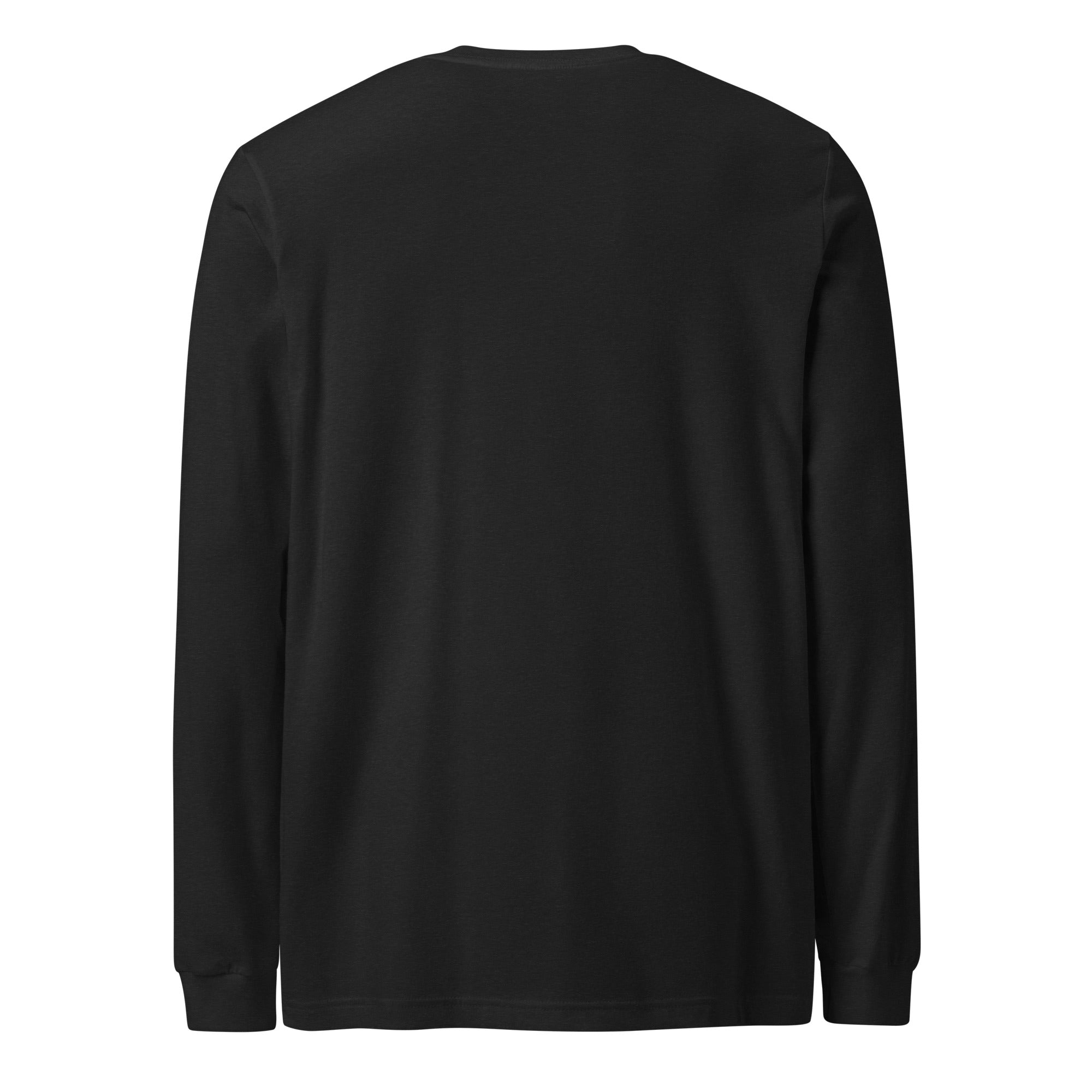 FORGE Register Longsleeve in Schwarz, Detailansicht der Ärmel-Verarbeitung