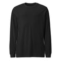 FORGE Register Longsleeve in Schwarz, schwerer Stoff, Frontansicht