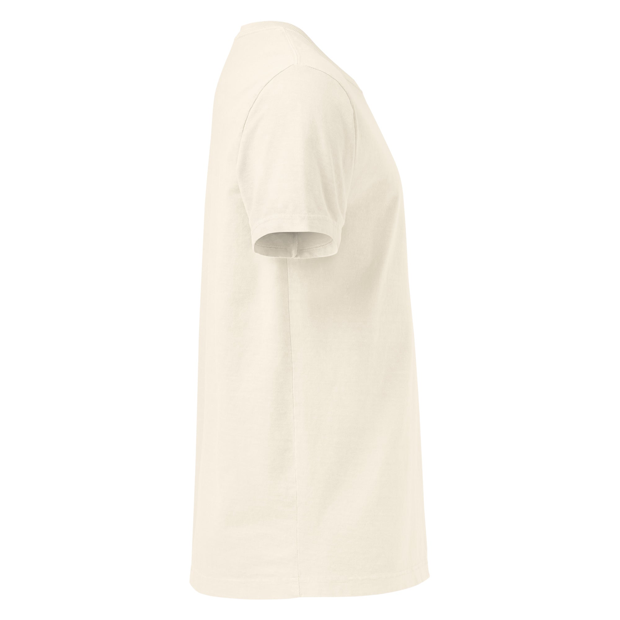 forge standard Boxy Cut Tee in Vintage White, rechte Seitenansicht