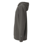 WOXWILD Nightfall Hoodie — gestickter Ghost-Fuchs, Ton in Ton — Produktansicht 2