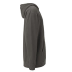 WOXWILD Nightfall Hoodie — gestickter Ghost-Fuchs, Ton in Ton — Produktansicht 3
