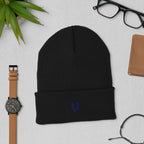 WOXWILD Beanie Night — gestickte Nacht-Beanie, tonaler Fuchs – Produktansicht 2