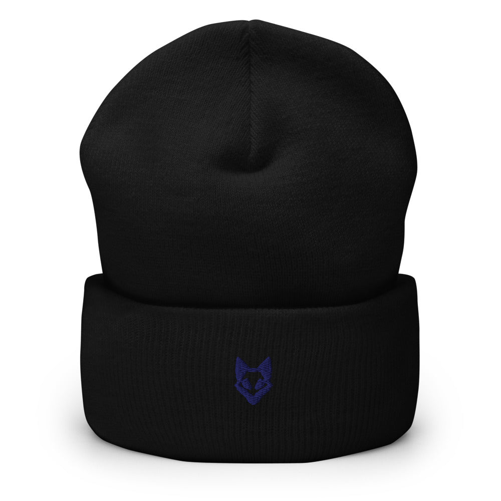 WOXWILD Beanie Night — gestickte Nacht-Beanie, tonaler Fuchs – Produktansicht 3