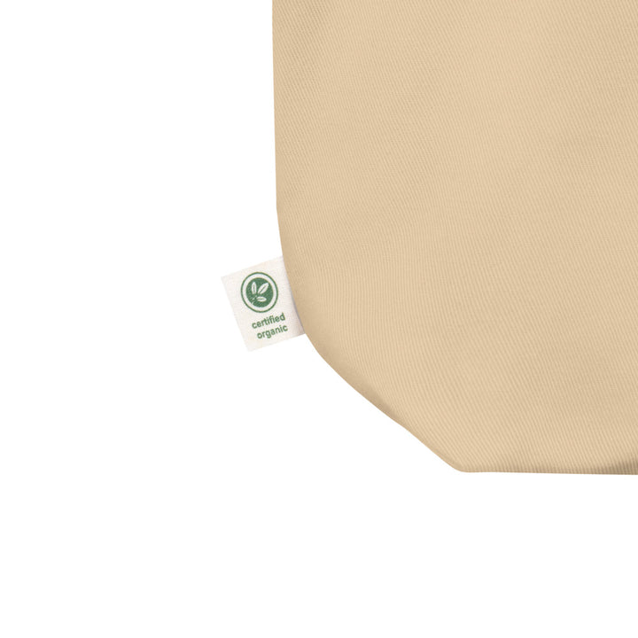 WOXWILD Oyster Field Tote — Bio-Canvas, Eckstickerei – Produktansicht 3